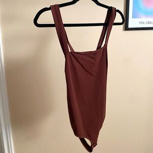 Dynamite Burgundy Bodysuit